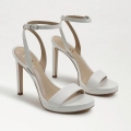 Sam Edelman | Men's Jade Ankle Strap Heel-Bright White Leather