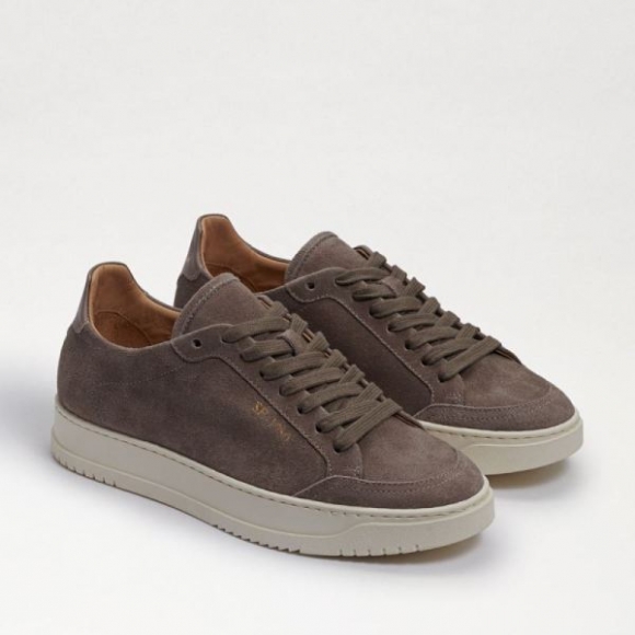 Sam Edelman | Men's Ellis Lace Up Sneaker-Slate Grey Suede