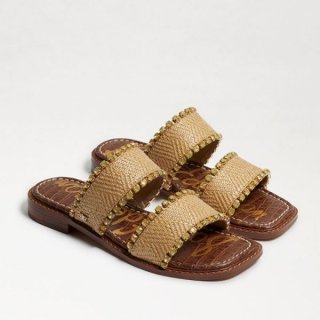 Sam Edelman | Men's Hopie Slide Sandal-Natural/Desert Sun