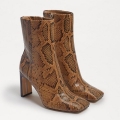 Sam Edelman | Men's Anika Ankle Bootie-Cuoio/Malbec Snake