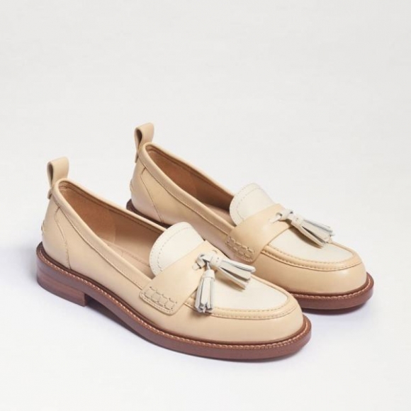 Sam Edelman | Men's Caylia Loafer-Eggshell/Modern Ivory Leather