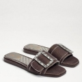 Sam Edelman | Men's Inez Slide Sandal-Light Grey Velvet