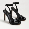 Sam Edelman | Men's Jade Ankle Strap Heel-Black Patent