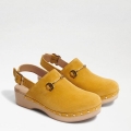 Sam Edelman | Men's Hilda Bit Sling Back Clog-Mustard Suede