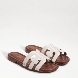 Sam Edelman | Men's Bay Slide Sandal-White Patent