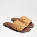 Sam Edelman | Men's Griffin Woven Slide Sandal-Natural Sand Leather
