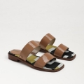 Sam Edelman | Men's Haydee Stitch Slide Sandal-Blush Multi Patent