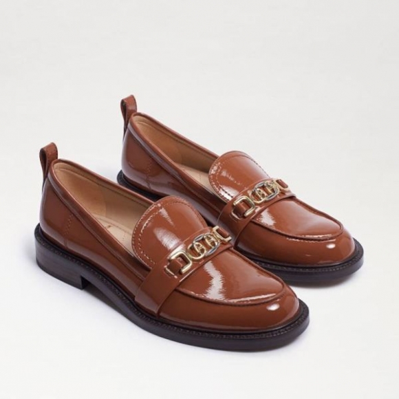 Sam Edelman | Men's Christy Loafer-Burnt Caramel Patent