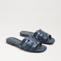 Sam Edelman | Men's Bay Slide Sandal-Deep Capsian Blue Croc