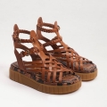 Sam Edelman | Men's Geana Platform Gladiator Sandal-Saddle Leather