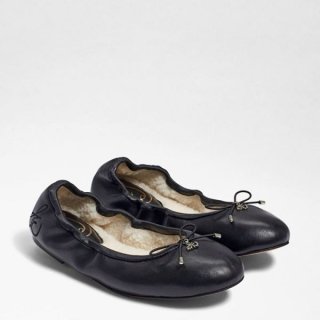 Sam Edelman | Men's Felicia Ballet Flat-Black Leather