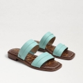 Sam Edelman | Men's Haydee Stitch Slide Sandal-Rio Blue Leather