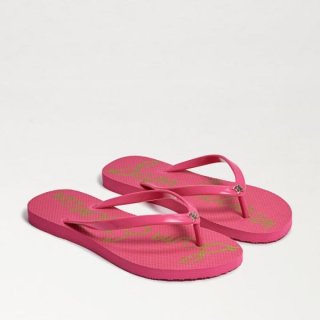 Sam Edelman | Men's Skye Flip Flop Sandal-Pink Peony