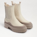 Sam Edelman | Men's Lulia Lug Sole Boot-Modern Ivory Leather