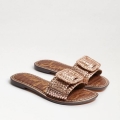 Sam Edelman | Men's Gabriela Woven Slide Sandal-Champagne Leather