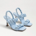 Sam Edelman | Men's Marlena Padded Strap Heel-Riviera Blue Leather