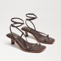 Sam Edelman | Men's Dominique Strappy Heel-Dark Chocolate Leather