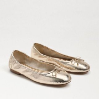 Sam Edelman | Men's Felicia Ballet Flat-Gold Leaf Leather