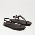 Sam Edelman | Men's Naomi Thong Sandal-Dark Mahogany Croc