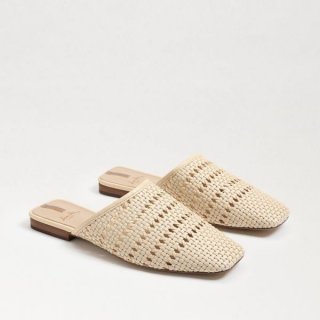 Sam Edelman | Men's Leona Mule-Eggshell/Ivory Woven