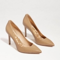 Sam Edelman | Men's Hazel Pointed Toe Heel-Soft Beige Leather