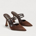 Sam Edelman | Men's Agustina Mule Pump-Chocolate Satin