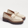 Sam Edelman | Men's Laurs Lug Sole Loafer-Modern Ivory Box Leather