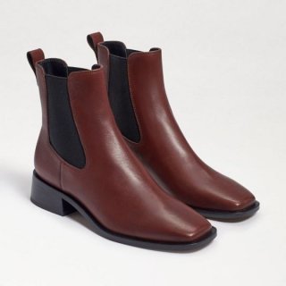 Sam Edelman | Men's Thelma Chelsea Boot-Terazzo Brown Leather