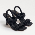 Sam Edelman | Men's Marlena Padded Strap Heel-Black Leather