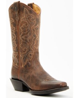 Quick Ship Shyanne Latest Women's Jesse Performance Western Boots - Square Toe | Brown