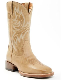 Quick Ship Shyanne Latest Stryde Women's Western Boots - Broad Square Toe | Natural