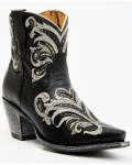 Quick Ship Shyanne Latest Women's Silina Western Booties - Snip Toe | Black