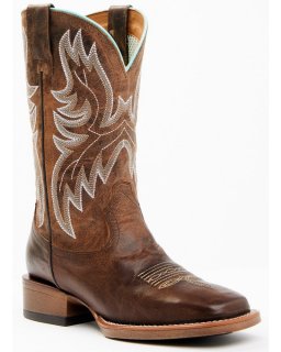 Quick Ship Shyanne Latest Stryde Women's Western Performance Boots - Square Toe | Brown