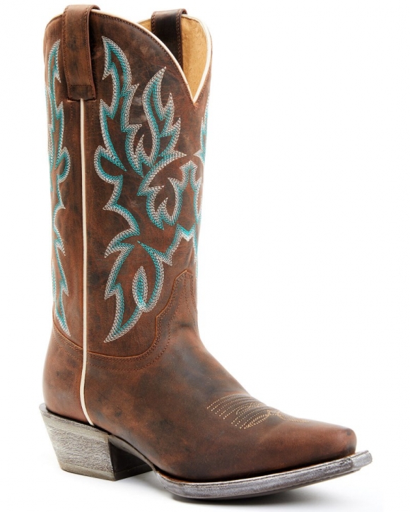 Quick Ship Shyanne Latest Women's Darcy Western Boots - Snip Toe | Brown