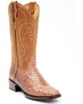 Quick Ship Shyanne Latest Women's Geneva Exotic Snake Skin Western Boots - Square Toe | Tan