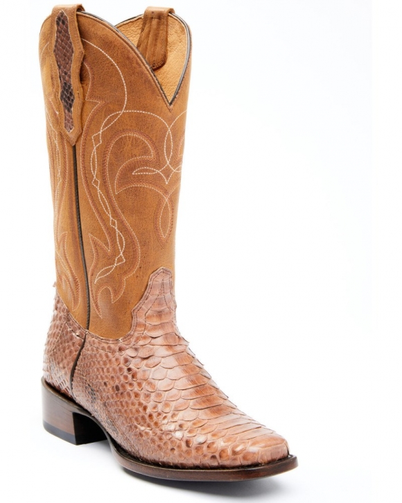 Quick Ship Shyanne Latest Women's Geneva Exotic Snake Skin Western Boots - Square Toe | Tan Quick Ship Shyanne Latest Women's Geneva Exotic Snake Skin Western Boots - Square Toe | Tan