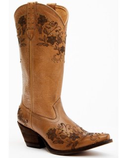 Quick Ship Shyanne Latest Women's Dahlia Western Boots - Snip Toe | Tan