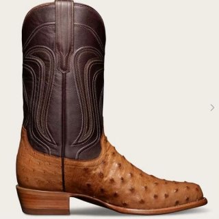 Men's Tecovas The Wyatt-Grain Ostrich