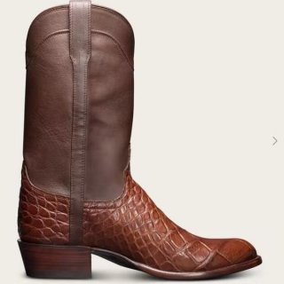 Men's Tecovas The Austin-Walnut Alligator