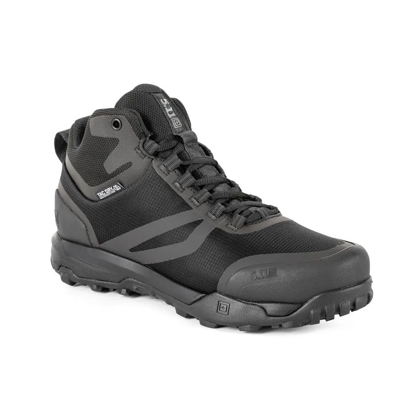 CANADA OUTLET MEN'S 5.11 A/T MID WATERPROOF BOOT-Black