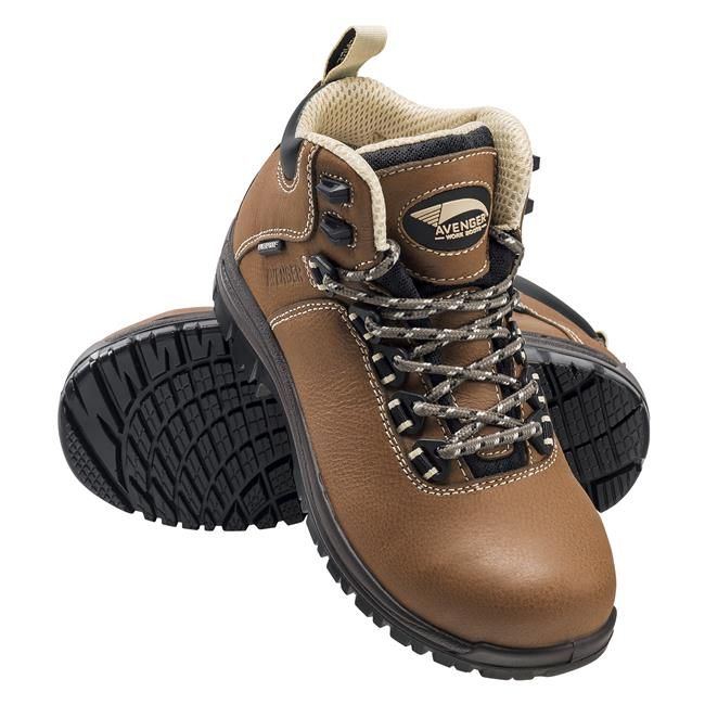 Canada Outlet Avenger Women's Breaker Mid Composite Toe Waterproof Boots-Brown