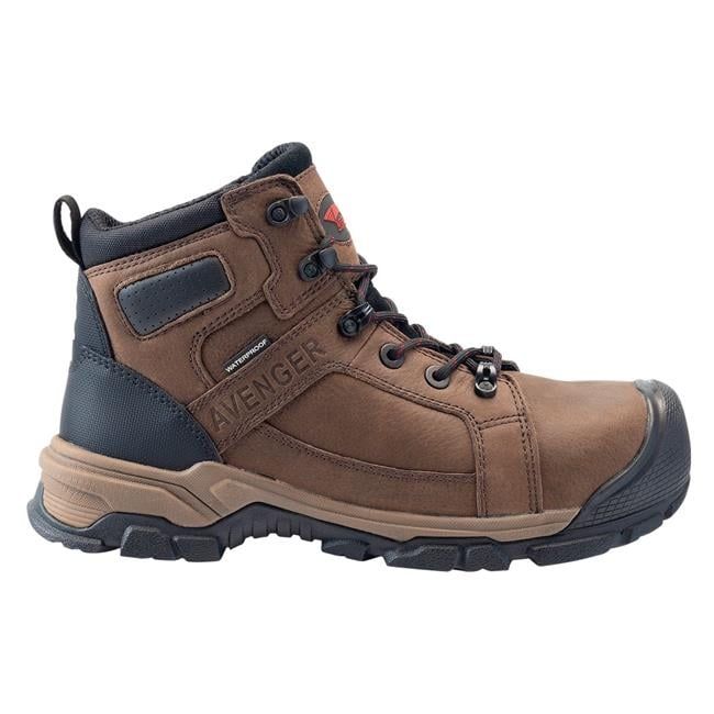 Canada Outlet Avenger Men's Ripsaw Alloy Toe Waterproof Boots-Brown