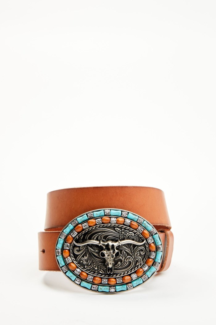 Special Offer Idyllwind Women's Longhorn Buckle Belt | Brown