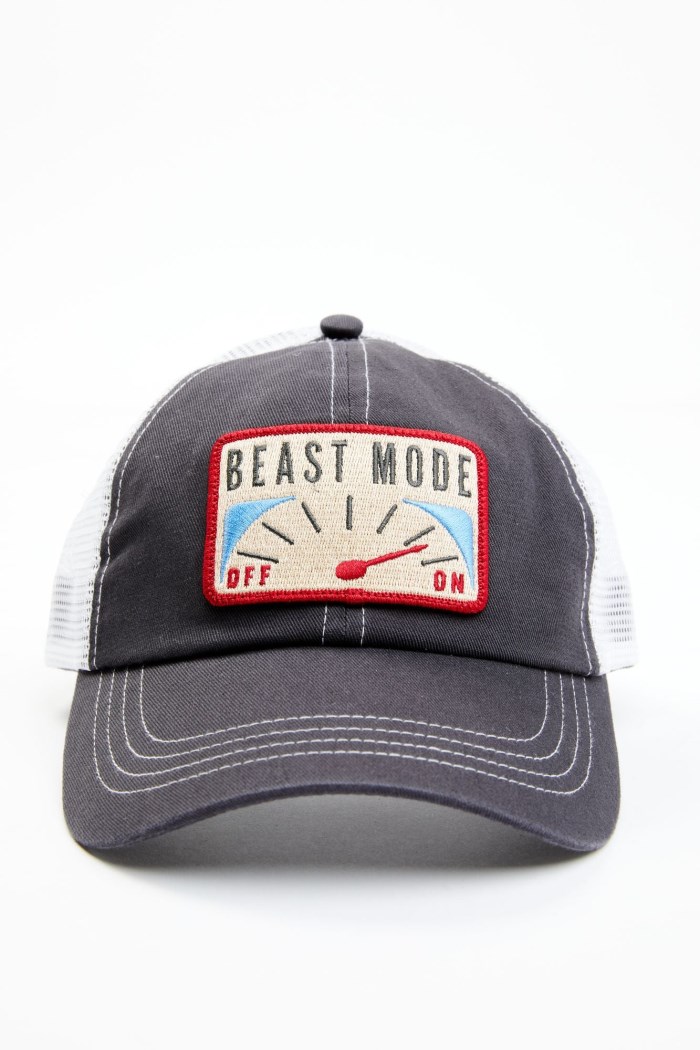 Special Offer Idyllwind Women's Grey Beast Mode Mesh-Back Baseball Hat | Grey