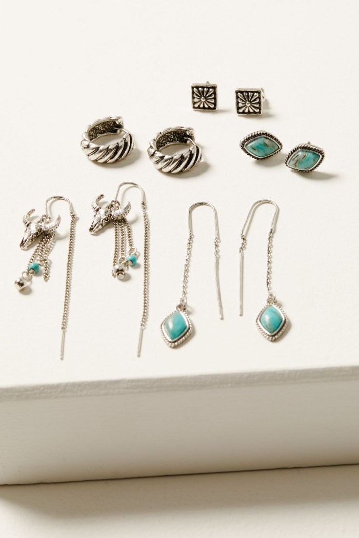 Special Offer Idyllwind Women's Tularosa Earring Set - 5 Piece | Silver