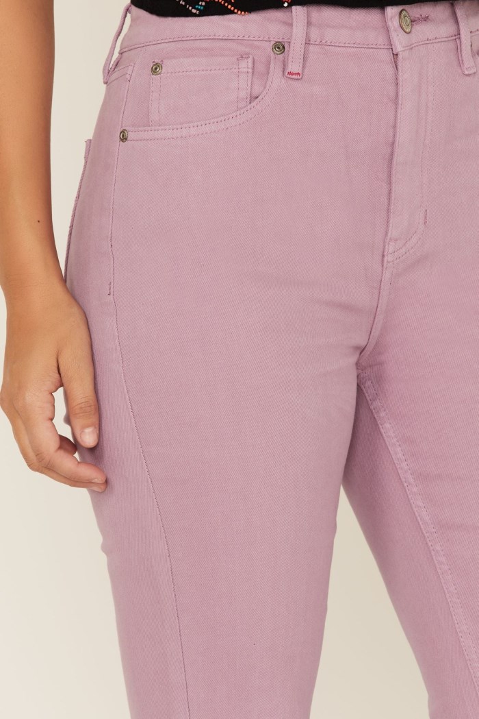 Special Offer Idyllwind Women's Dusty High Rise Flare Jeans | Mauve