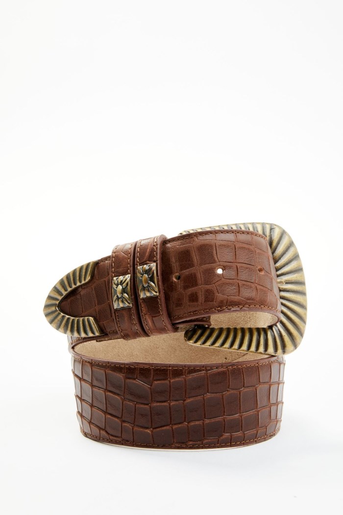 Special Offer Idyllwind Women's Strut Whiskey Belt | Dark Brown