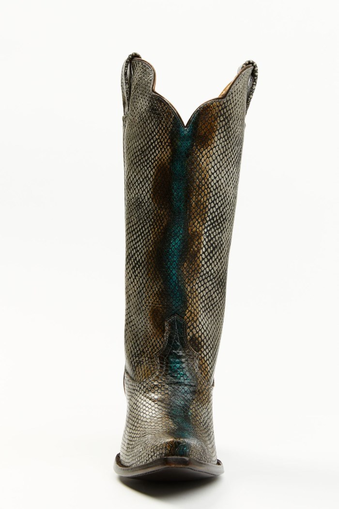 Special Offer Idyllwind Women's Strut Snake Print Leather Western Boots - Snip Toe | Multi