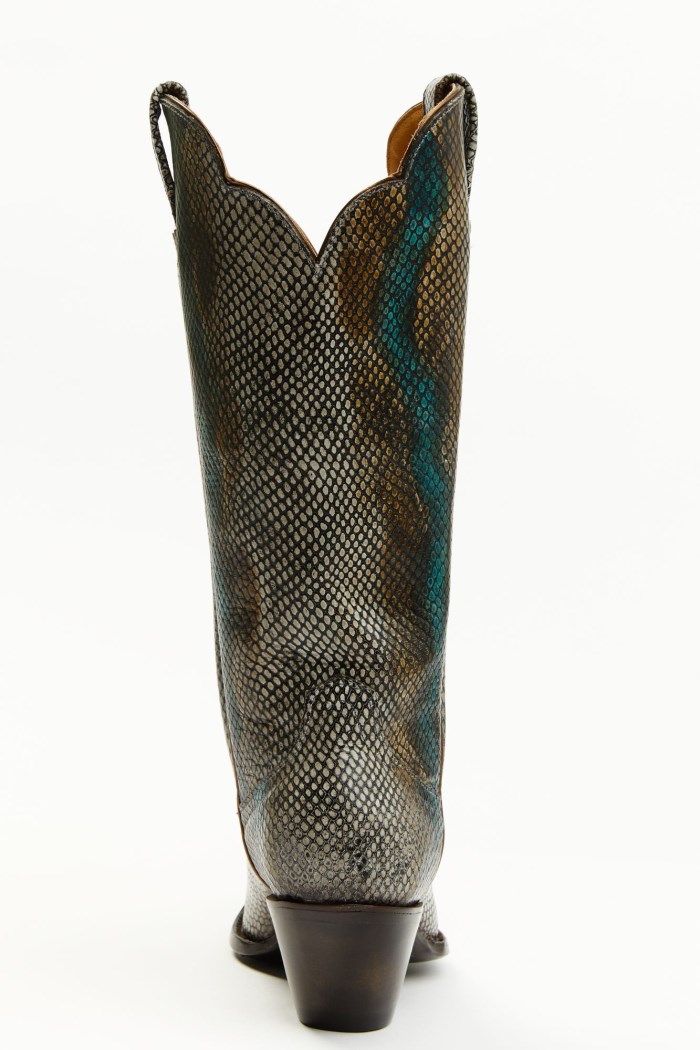 Special Offer Idyllwind Women's Strut Snake Print Leather Western Boots - Snip Toe | Multi