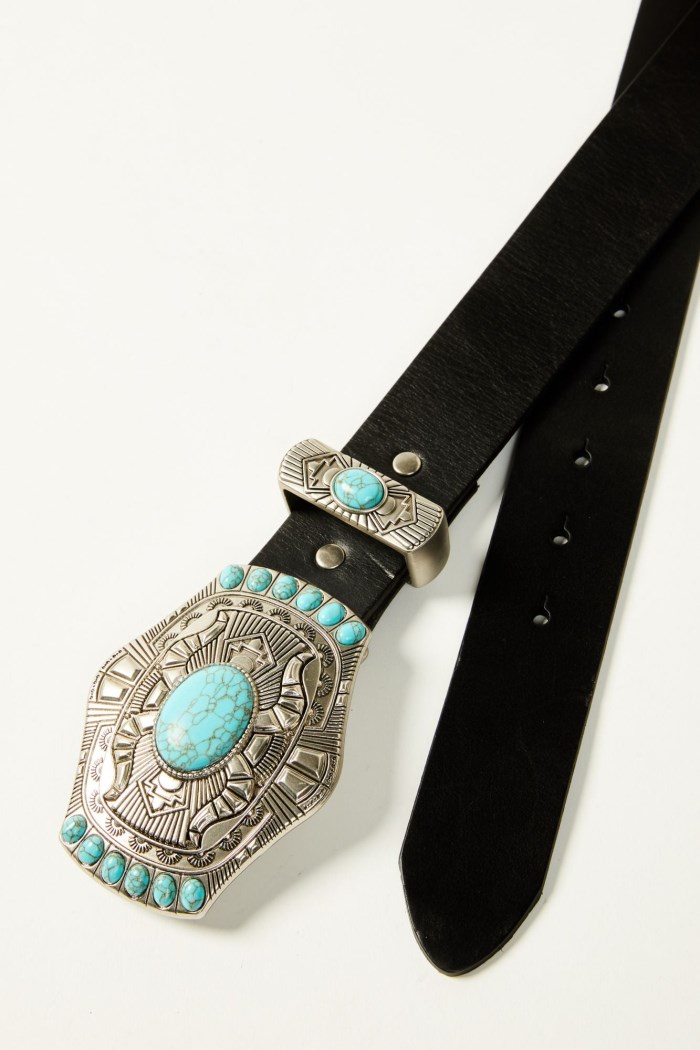 Special Offer Idyllwind Women's Big Stone Buckle Belt | Black